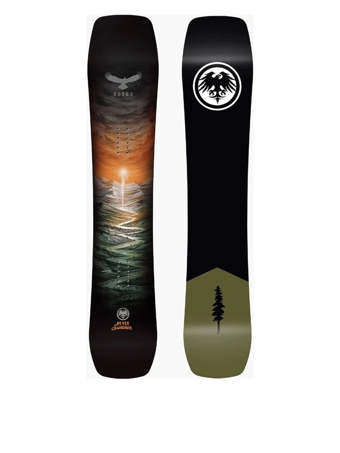 Never Summer snowboards